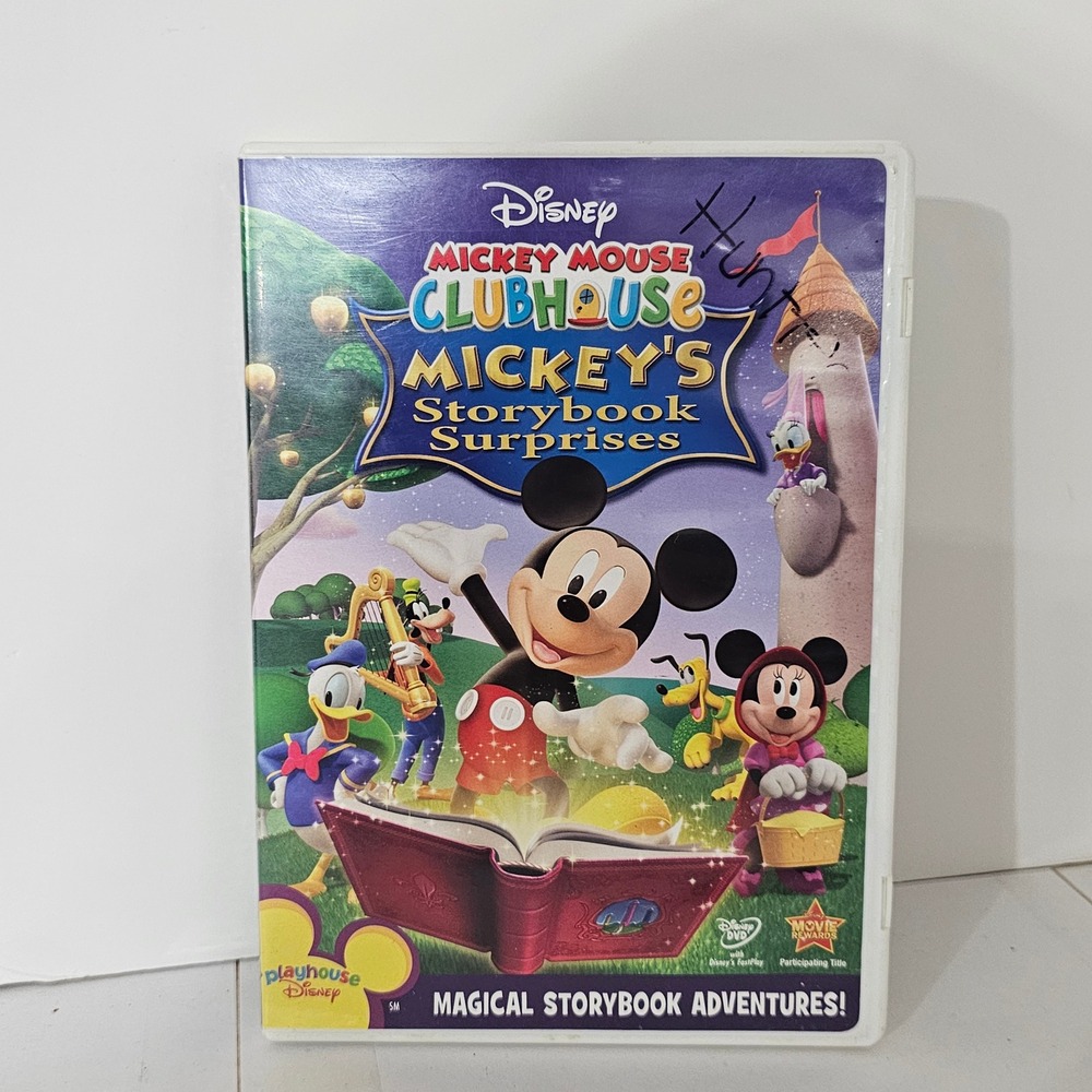 Disney Mickey Mouse Clubhouse Mickey's Storybook Surprises DVD 2008 Playhouse